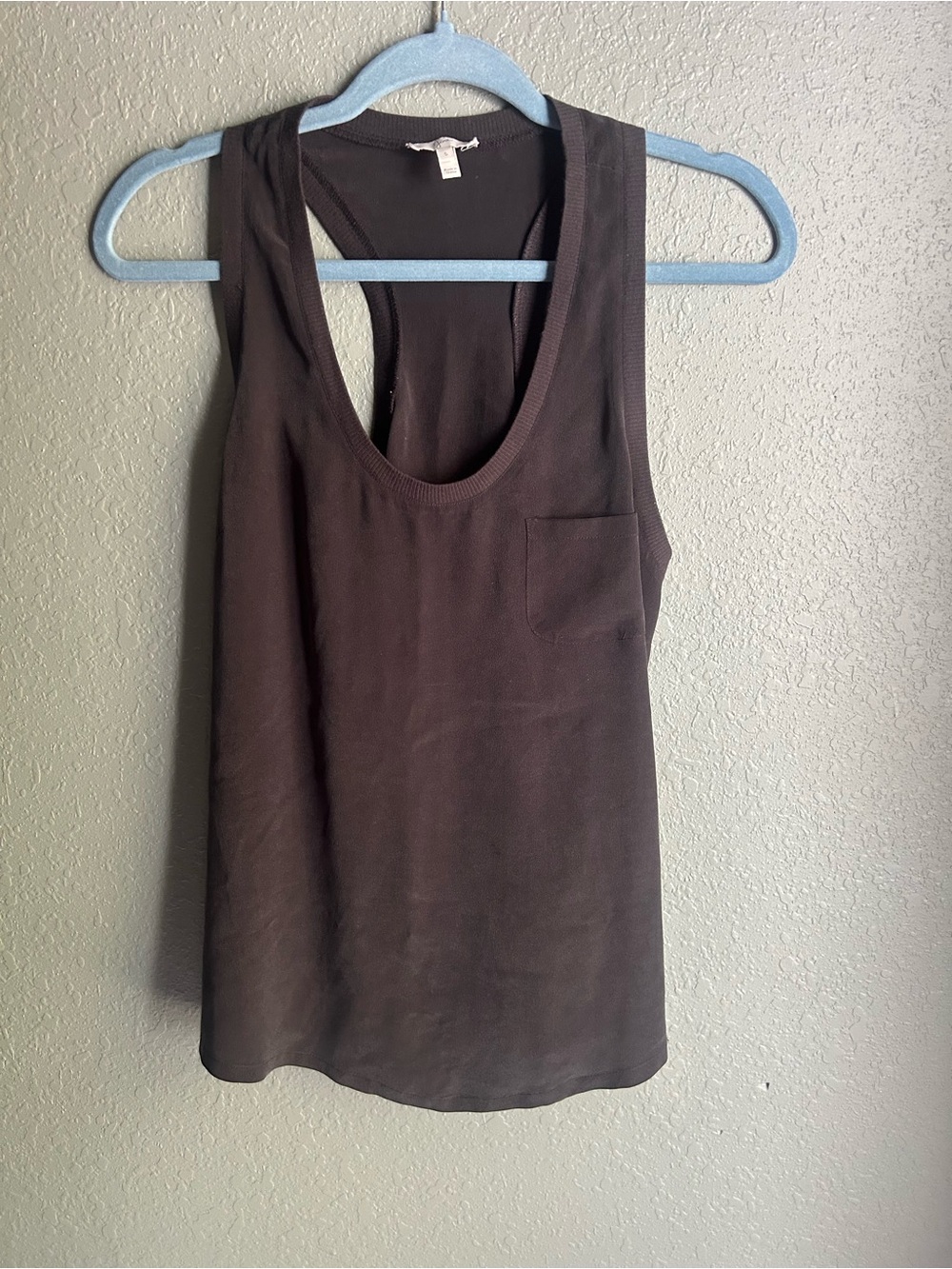Joie 100% silk black tank